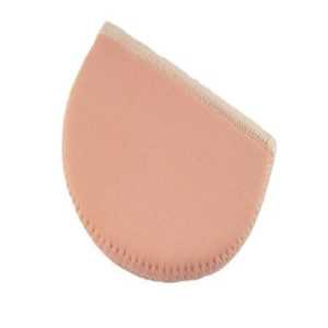 Toe pad material for pointe