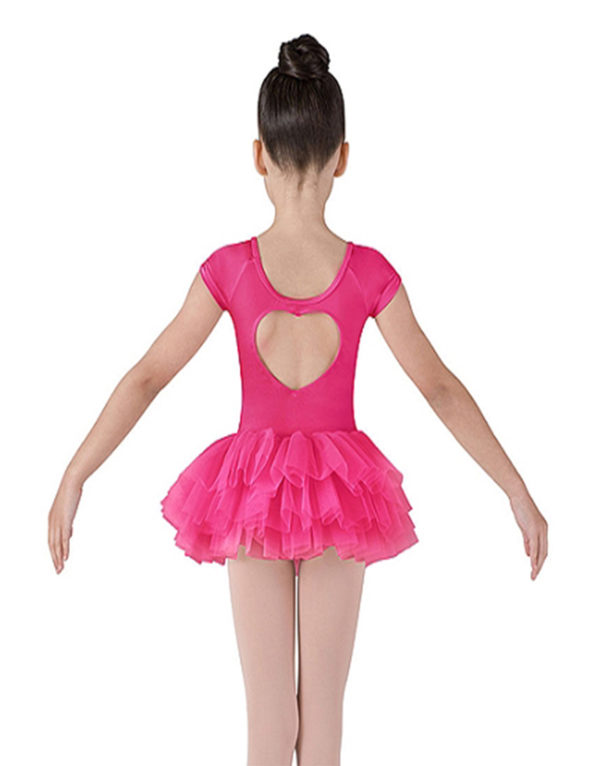 Skirted leotard with tulle- CL8012